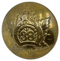 WW1 Canadian CEF 38th Battalion Officers Large Jacket Button WW1 Canadian CEF 38th Battalion Officers Large Jacket Button
