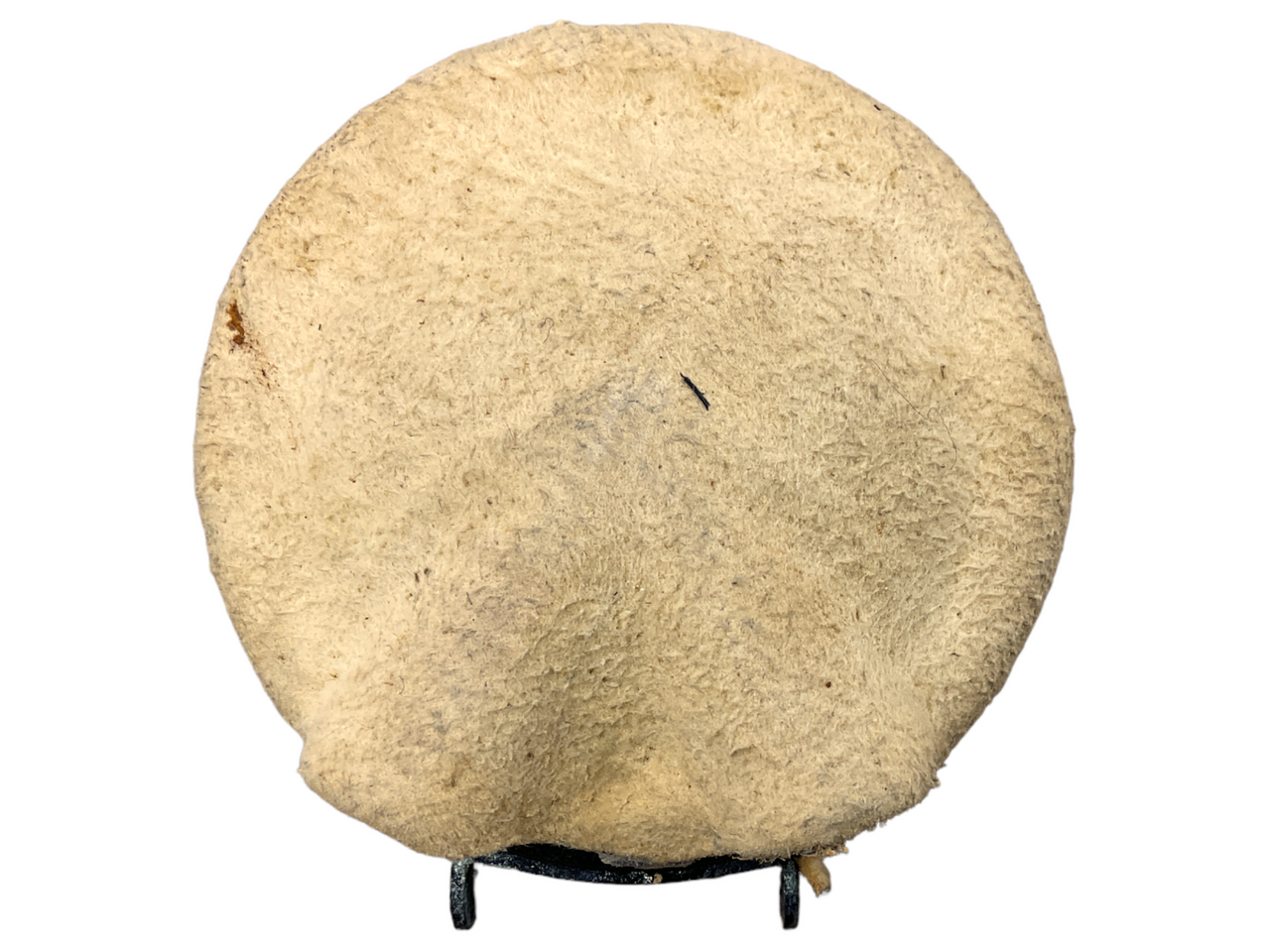 WW2 British Canadian RAF RCAF Chamois Covered Plate For Type D Oxygen Mask WW2 British Canadian RAF RCAF Chamois Covered Plate For Type D Oxygen Mask