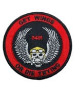 Canadian Forces RCAF Get Wings or Die Trying 0401 NFTC Squadron Course Patch Canadian Forces RCAF Get Wings or Die Trying 0401 NFTC Squadron Course Patch