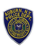 US City of Auburn New York Police Patch