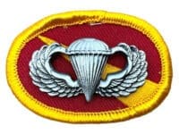 US Army 3rd Air Defense Artillery Airborne Jump Oval Wings Insignia