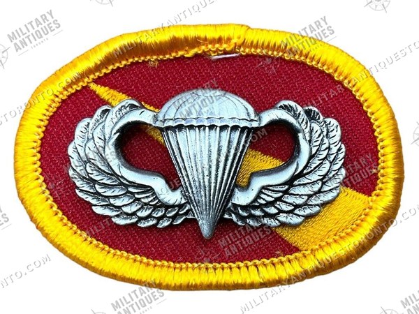 US Army 3rd Air Defense Artillery Airborne Jump Oval Wings Insignia ...
