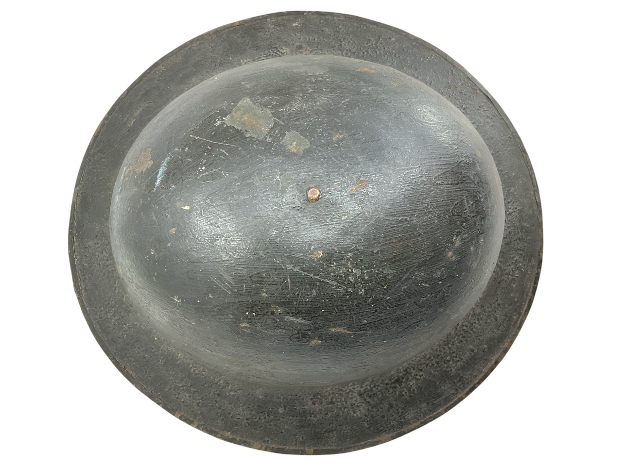 WW1 US AEF 27th Division Patch Painted Brodie Helmet 2 WW1 US AEF 27th Division Patch Painted Brodie Helmet 2