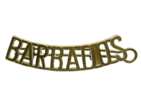 Barbados Defense Force Brass Shoulder Title