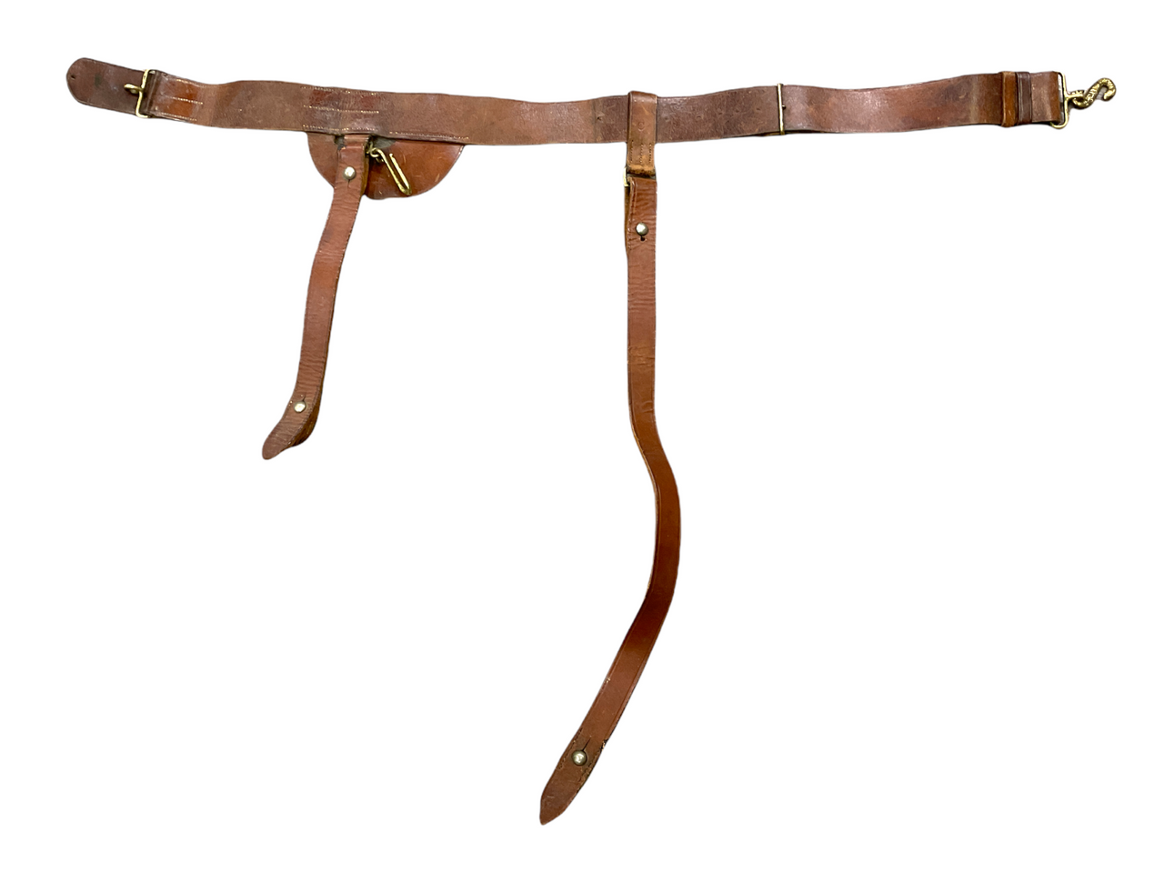 WW1 Canadian CEF NCO's Leather Sword Belt C Broad Arrow WW1 Canadian CEF NCO's Leather Sword Belt C Broad Arrow