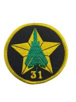 British RAF 31 Squadron Tornado Crest Patch
