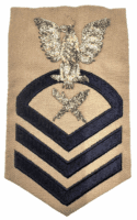 United States Navy USN Petty Officer Crypto Logic Sleeve Rank Insignia