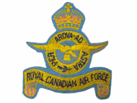 WW2 Canadian RCAF Embroidered Jacket Patch 6 x 5 Inch WW2 Canadian RCAF Embroidered Jacket Patch 6 x 5 Inch