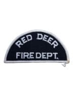 Canadian Red Deer Alberta Fire Service Department Patch