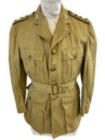 WW2 Canadian Essex Scottish Officers Tropical 4 Pocket Jacket and Trousers