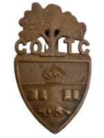 WW1 Canadian CEF COTC U of T University of Toronto Cap Badge 2 WW1 Canadian CEF COTC U of T University of Toronto Cap Badge 2