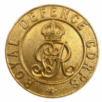 British Royal Defence Corps Cap Badge British Royal Defence Corps Cap Badge