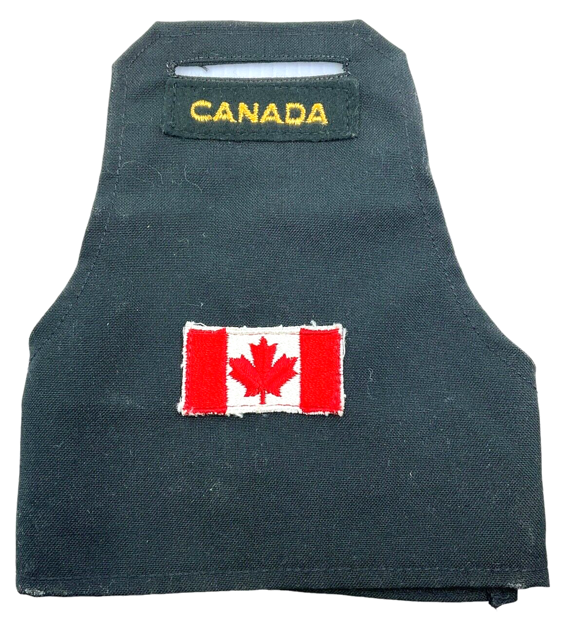 Canadian Forces Gabardine Green Nationality Title & Flag Patch Arm Brassard Canadian Forces Gabardine Green Nationality Title & Flag Patch Arm Brassard