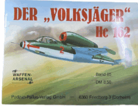 WW2 German Luftwaffe He 162 Waffen Arsenal No 85 GERMAN TEXT SC Reference Book