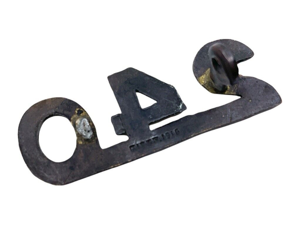 WW1 Canadian CEF 240th Battalion Shoulder Numbers Insignia Single WW1 Canadian CEF 240th Battalion Shoulder Numbers Insignia Single