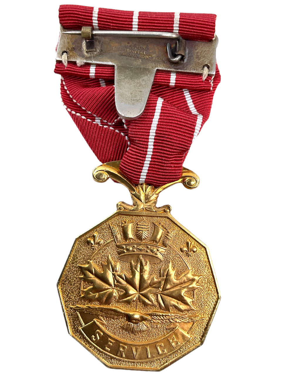 Canadian Forces Decoration Medal CD LAC Briggs RCAF Canadian Forces Decoration Medal CD LAC Briggs RCAF