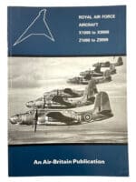 WW2 British RAF Aircraft Serial Numbers X1000-Z9999 Soft Cover Reference Book