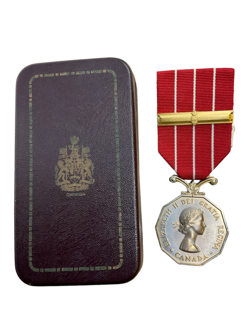 Canadian Forces RCAF Decoration Medal CD & Bar LAC Howe Canadian Forces RCAF Decoration Medal CD & Bar LAC Howe