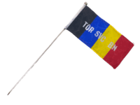 Canadian Forces RCSC Toronto Service Battalion Desk Flag