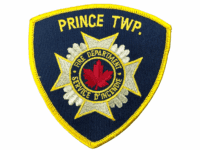 Canadian Prince Township Ontario Fire Department Service Sleeve Patch