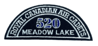 Canadian RCAC Air Cadets 520 Meadow Lake Shoulder Title Insignia Patch