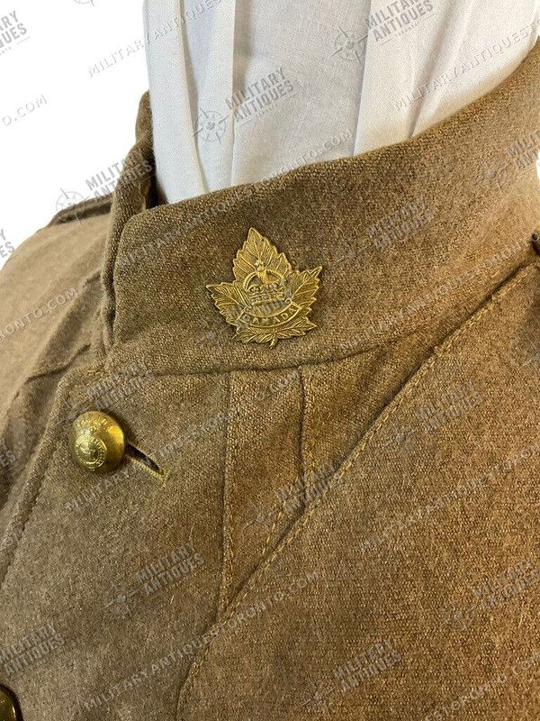 Ww1 Canadian Ranks WW1 Canadian CEF 5th Division Other Ranks Tunic Jacket - Military ...