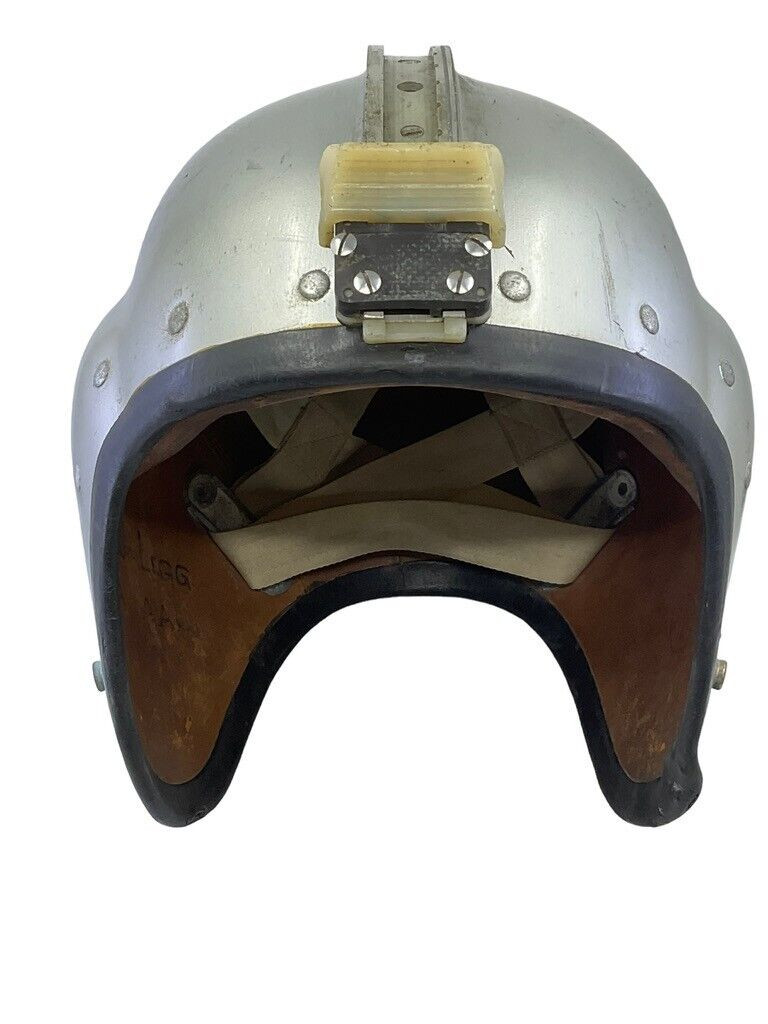 British RAF Bonedome Jet Helmet 1957 Dated Size 3 British RAF Bonedome Jet Helmet 1957 Dated Size 3