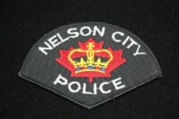 Canadian Nelson City British Columbia Police Patch 1