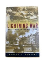 WW2 German Lightning War Blitzkrieg In The West 1940 Hard Cover Reference Book