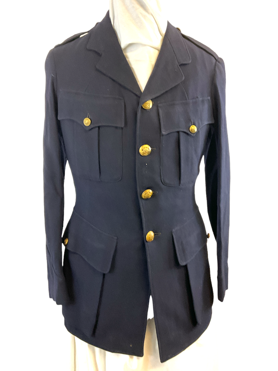 Canadian RCAMC Buttons Engineers Officers Patrol Blue Coat Jacket Canadian RCAMC Buttons Engineers Officers Patrol Blue Coat Jacket