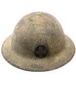 WW1 US AEF 33rd Division Patch Painted Brodie Camouflage Helmet WW1 US AEF 33rd Division Patch Painted Brodie Camouflage Helmet