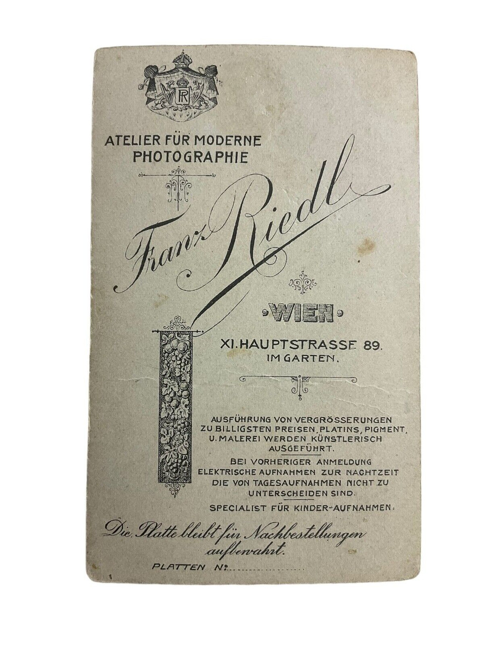 WW1 Austro Hungarian Soldier Portrait Photograph Vienna 2 WW1 Austro Hungarian Soldier Portrait Photograph Vienna 2