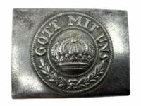 WW1 Imperial German Steel Belt Buckle 3