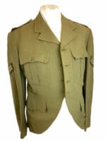 Canadian Korean War Highland Tropical Worsted Jacket 38 Chest Height 5'8 Named Canadian Korean War Highland Tropical Worsted Jacket 38 Chest Height 5'8 Named
