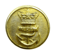 Victorian British Royal Navy RN Officers Large Coat Jacket Button 2 Victorian British Royal Navy RN Officers Large Coat Jacket Button 2