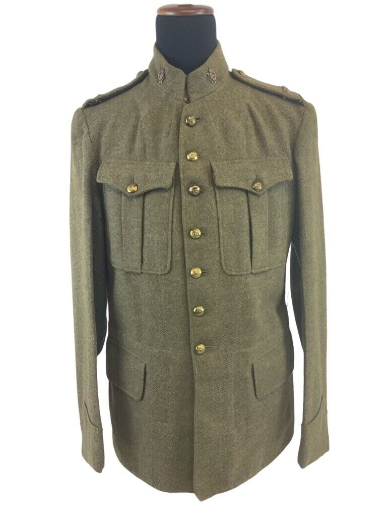 WW1 Canadian CEF 7 Button CASC Other Ranks Named Tunic Jacket WW1 Canadian CEF 7 Button CASC Other Ranks Named Tunic Jacket
