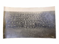 WW1 British BEF Group Soldiers & Officers Group Photograph 8 x 5 Inch