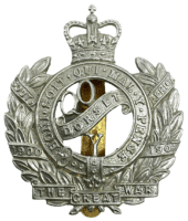 British Queen's Own Dorset Yeomanry Cap Badge