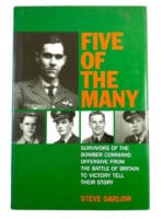 WW2 British RAF Five of the Many Bomber Command Hard Cover Reference Book