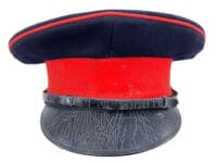 WW2 Canadian Artillery RCA Officers Doe Skin Peak Cap Hat Size 7 1/4 Named WW2 Canadian Artillery RCA Officers Doe Skin Peak Cap Hat Size 7 1/4 Named