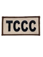 Canadian Forces Tactical Combat Casualty Care TCCC Afghanistan Tan Patch