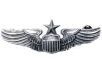 US USAF Pilot Wings Clutch Back