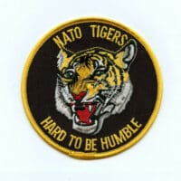 RCAF CAF Canadian NATO Tigers Hard to Be Humble Colour Crest Patch