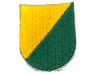 US Army Special Forces Airborne Beret Flash Yellow Green US Army Special Forces Airborne Beret Flash Yellow Green