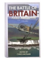 WW2 British RAF Battle of Britain Pocket Manual 1940 Hard Cover Reference Book