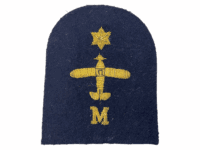 British RN Navy Air Mechanic Bullion Ratings Trade Patch British RN Navy Air Mechanic Bullion Ratings Trade Patch