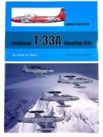 British RAF Lockheed T-33A Shooting Star Warpaint 88 Soft Cover Reference Book