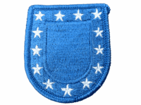US Army Bluebird Beret Flash Blue