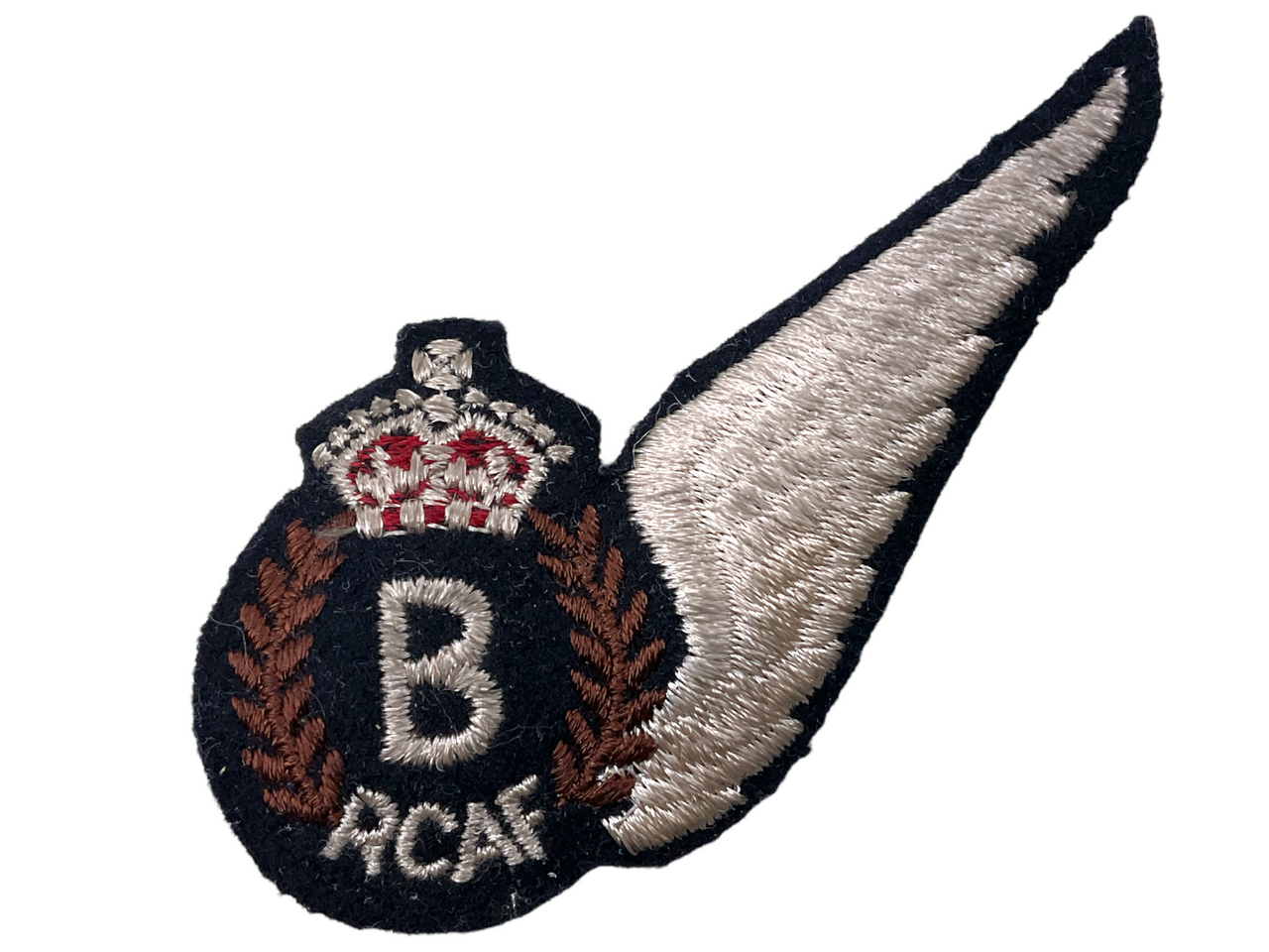 WW2 Canadian RCAF Bomb Aimer Wing Padded WW2 Canadian RCAF Bomb Aimer Wing Padded