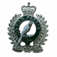 New Zealand Womens Royal Army Corps Staybrite Cap Badge New Zealand Womens Royal Army Corps Staybrite Cap Badge